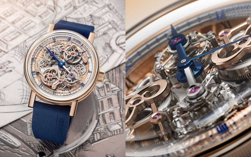 Classique Double Tourbillon "Quai de l'Horloge" 5345腕錶。（圖／品牌提供）