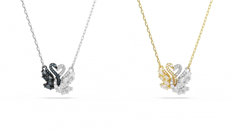 SWAROVSKI Swan項鍊/6,300元(圖/品牌提供)