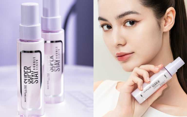 媚比琳 超持久極細雙效定妝噴霧 #搖搖定妝膠 55ml/499元(圖/品牌提供)