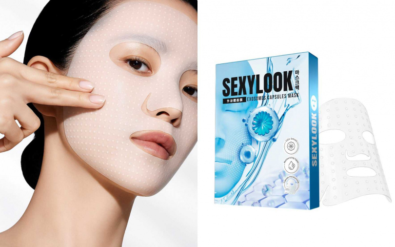 SEXYLOOK積雪草外泌體保濕面膜4片/299元(圖/品牌提供)