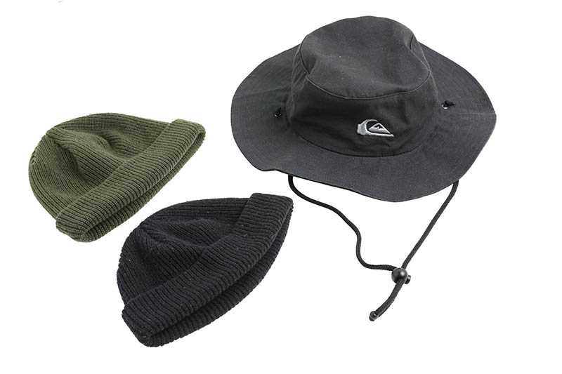 毛帽／約300元　漁夫帽／約1,400元（韓貨代購商店購入）（攝影／戴世平）