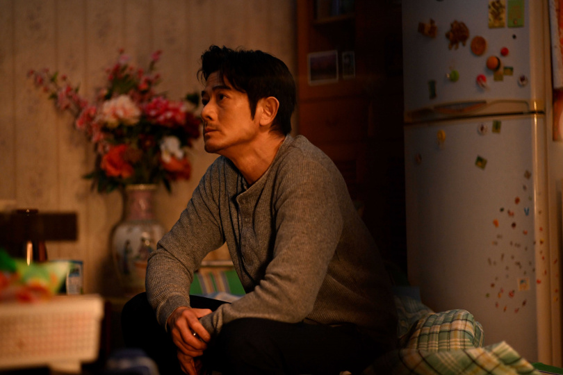 影帝郭富城立刻入戲讓對戲的許恩怡壓力超大。（圖／華映娛樂提供）