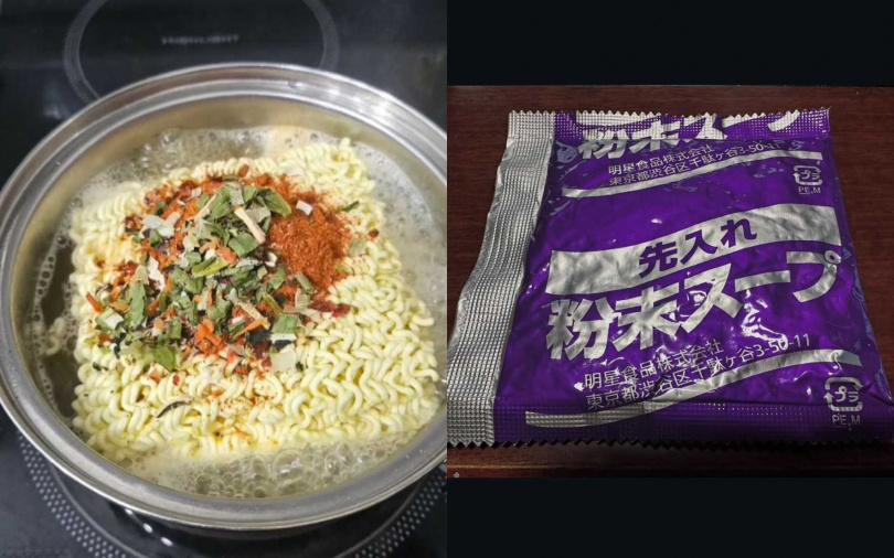 打開調味包別急著灑好灑滿，加一點點其實就很有味道了。（圖／取自flower_taste_village IG、tomominn_wa IG）