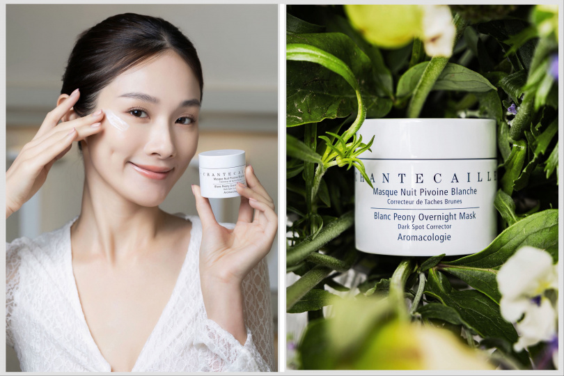 CHANTECAILLE香緹卡雪牡丹臻白透亮水潤面膜50ml / 7,500元。（圖／品牌提供）
