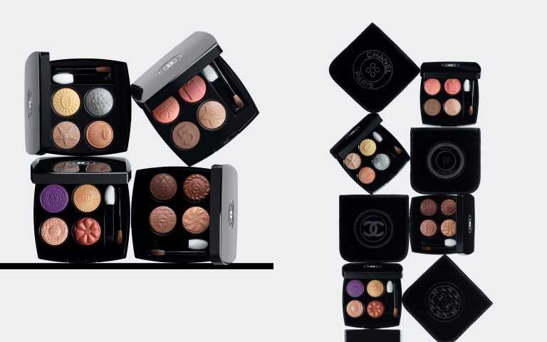 CHANEL香奈兒珠寶鈕扣四色眼影 #209幸運 / #219工藝 / #229星際 / #239巴洛克,各3,000元(圖/品牌提供)