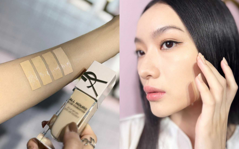 台灣人氣top 4色號,分別是白皙中性調的LN1、自然明亮中性調的LN4、白皙冷調的LC1跟白膚冷調的LC2。(圖/吳雅鈴攝)