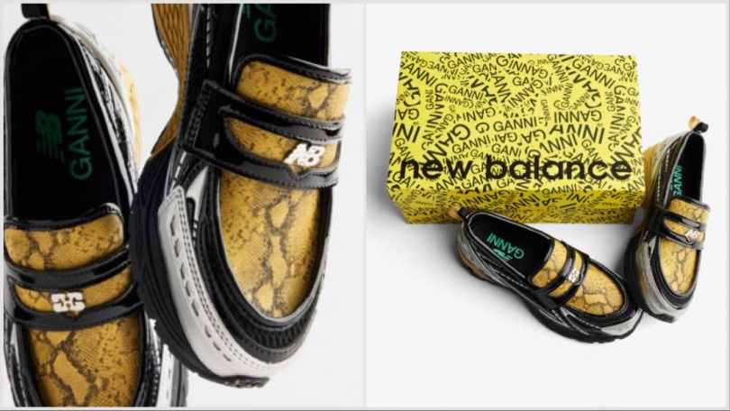 New Balance × GANNI 1906L 樂福鞋 U1906LGA/6,900元。(圖/品牌提供)