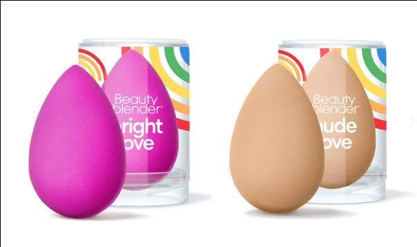 Beautyblender 原創美妝蛋「酷愛系列」Bright Love 酷愛粉、Nude Love 酷愛裸 各690元/顆。(圖/品牌提供)