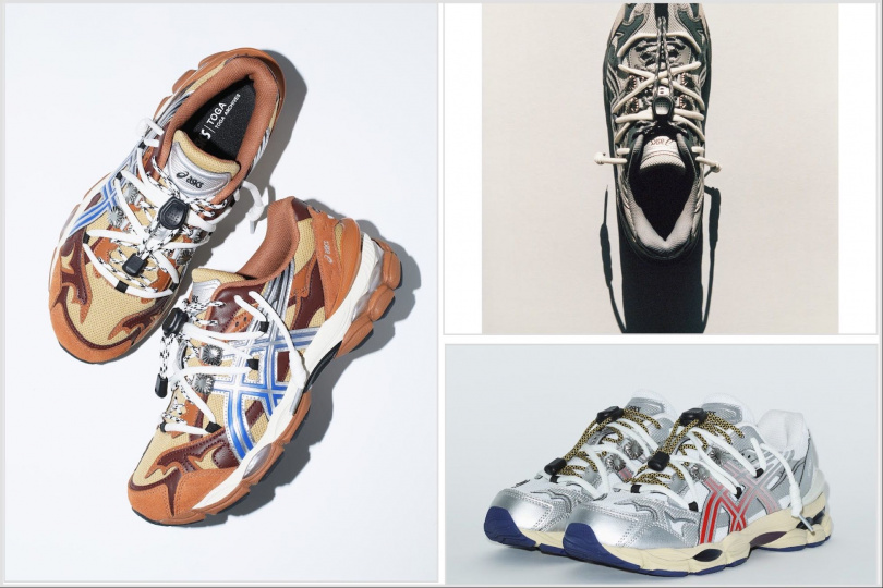 ASICS SPORTSTYLE × TOGA ARCHIVES GEL-CUMULUS 16 TG 琥珀棕、石墨灰、烈焰紅 各8,680元。(圖/品牌提供)