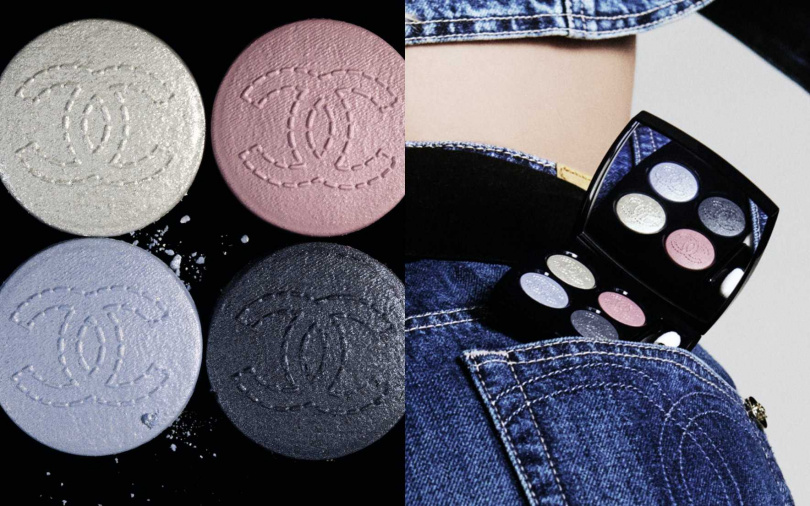 香奈兒訂製丹寧四色眼影#19、#29／3,460元（圖／品牌提供）