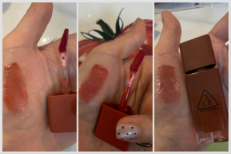 喜珗推薦色：3CE 果凍護唇蜜熱門色號#01、#04、#05（圖／tingting攝）