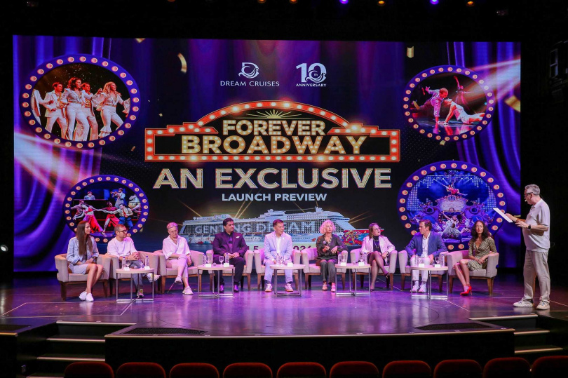 《Forever Broadway》6月5日起在雲頂夢號(Genting Dream)獨家全球首演。(圖/麗星夢郵輪提供)