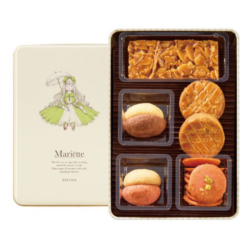 圖說：Mariette鐵盒餅乾13入綜合禮盒／780元