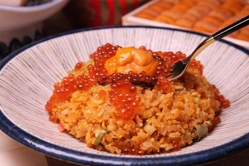 海膽炒飯。（圖／初幸居食屋提供）