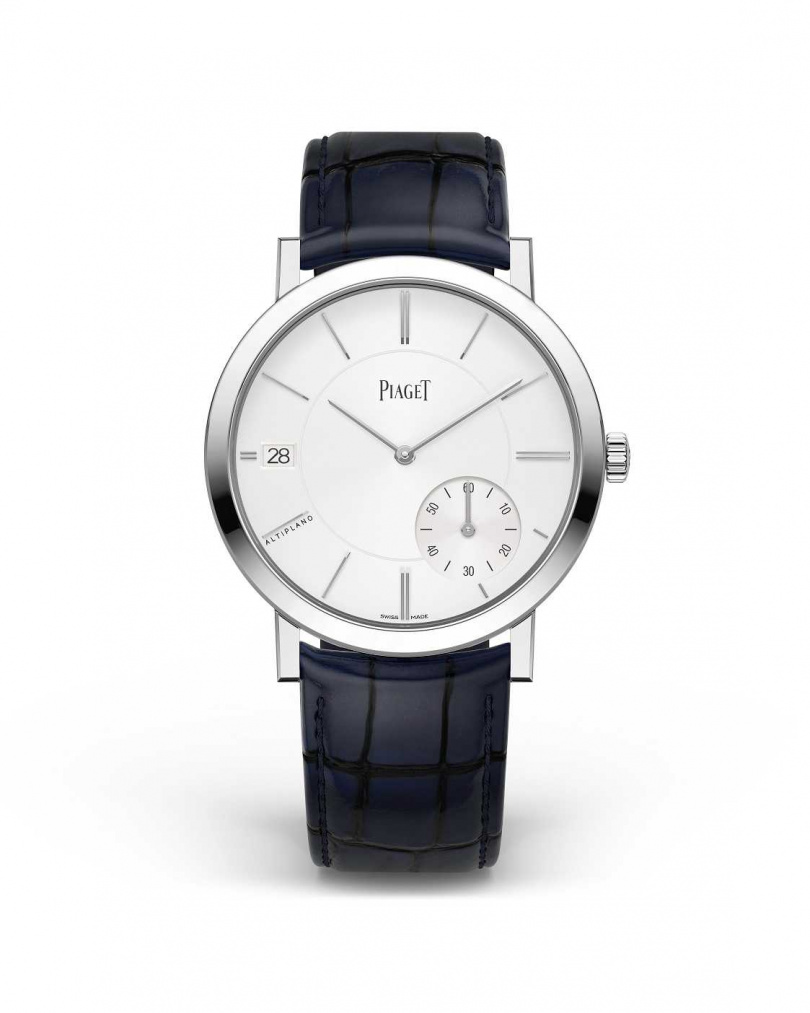 PIAGET Altiplano系列18K白金自動上鍊超薄腕錶，建議售價NT$795,000。