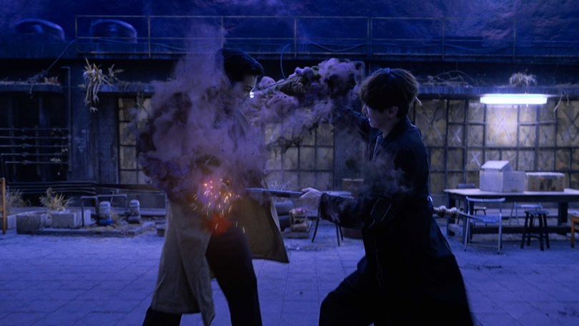 柯震東與薛仕凌都嘗試全新的拍攝體驗。（圖／Netflix提供 ）