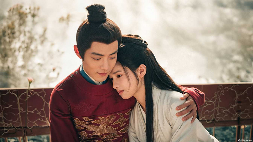 肖戰在劇中與張婧儀有著複雜交織的關係。(圖/中天提供)