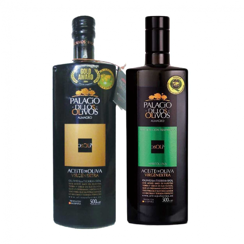 年度熱銷第一烹調用油，金獎名品「普羅西歐 阿貝金娜特級初榨橄欖油特級初榨橄欖油」1瓶500ml原價980元，任選2瓶特價930元。