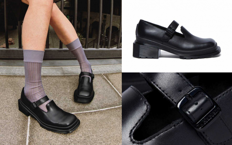 Maybole Mary Jane Black UK3-UK7女性款／7,680元（圖／品牌提供）