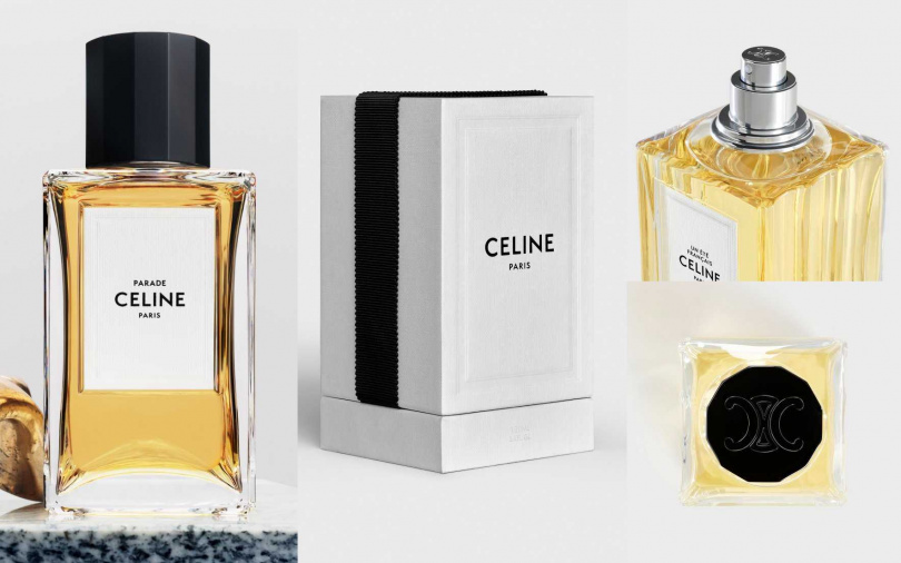 瓶身設計延續CELINE一貫的裝飾藝術美學,高訂感滿滿,連放在梳妝台都像藝術品一樣耐看。(圖/品牌提供)