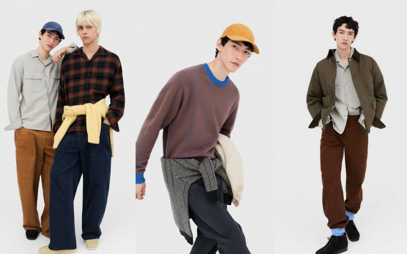 UNIQLO x JW ANDERSON聯名系列，讓你無腦挑無腦搭也能很好看。（圖／品牌提供）
