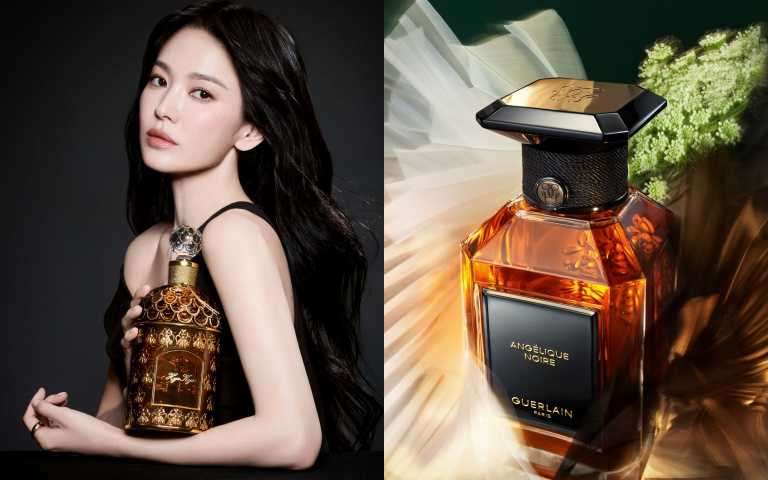 宋慧喬的專屬帝王蜂印瓶珍藏她摯愛的藝術沙龍香氛—幽夜白芷淡香精L’Art & La Matière Angélique Noire(圖/品牌提供)