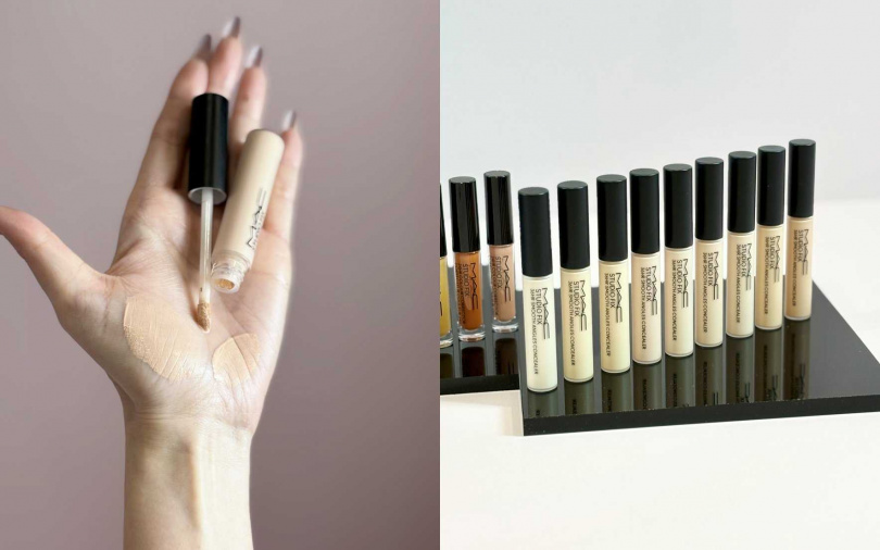 M.A.C超持妝24H調光校色液1.8ml/650元 不管冷色調、暖色調膚色,不管要遮泛紅痘疤、過敏黑眼圈,都能找到最適合的一支。(圖/吳雅鈴攝)