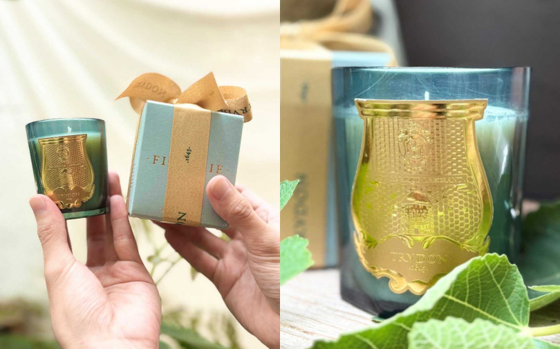 TRUDON無花果園香氛蠟燭70g／1,880元、270g／4,080元、800g／10,980元、2.8kg／22,980元（圖／吳雅鈴攝）