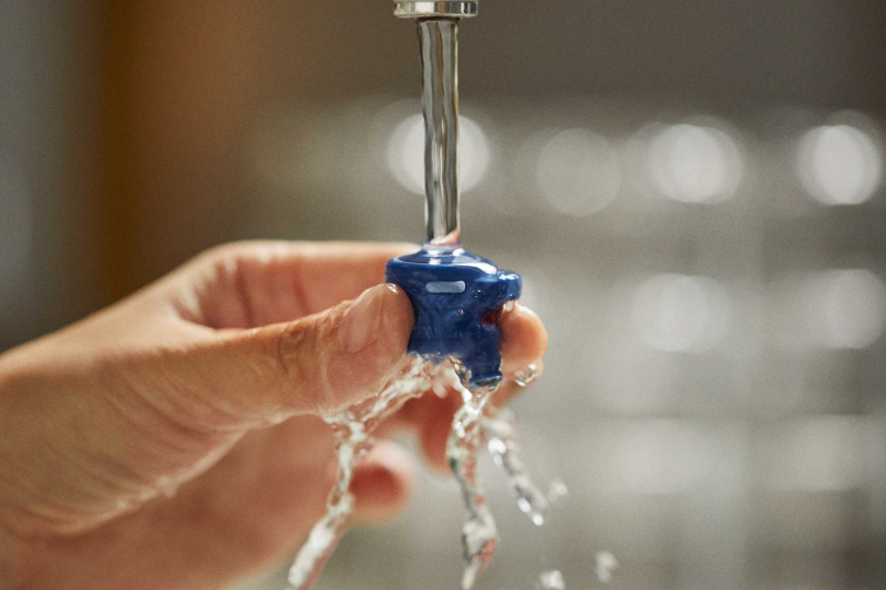 ATH-CK1TW擁有IPX5/7 防水設計，就算是汗水淋漓或日常清潔都無須擔心。