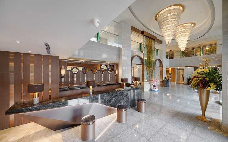 台北花園大酒店包括大廳、客房空間均升級整改。