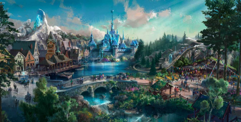 香港迪士尼獨有的全球首個魔雪奇緣世界，將於2023年下半年矚目登場。