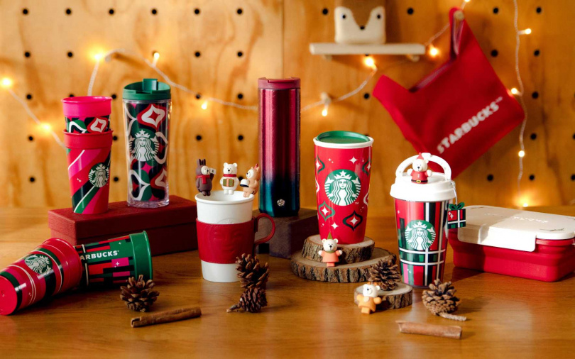 星巴克線上門市也推出多款耶誕線上限定商品一起歡度耶誕佳節時光。