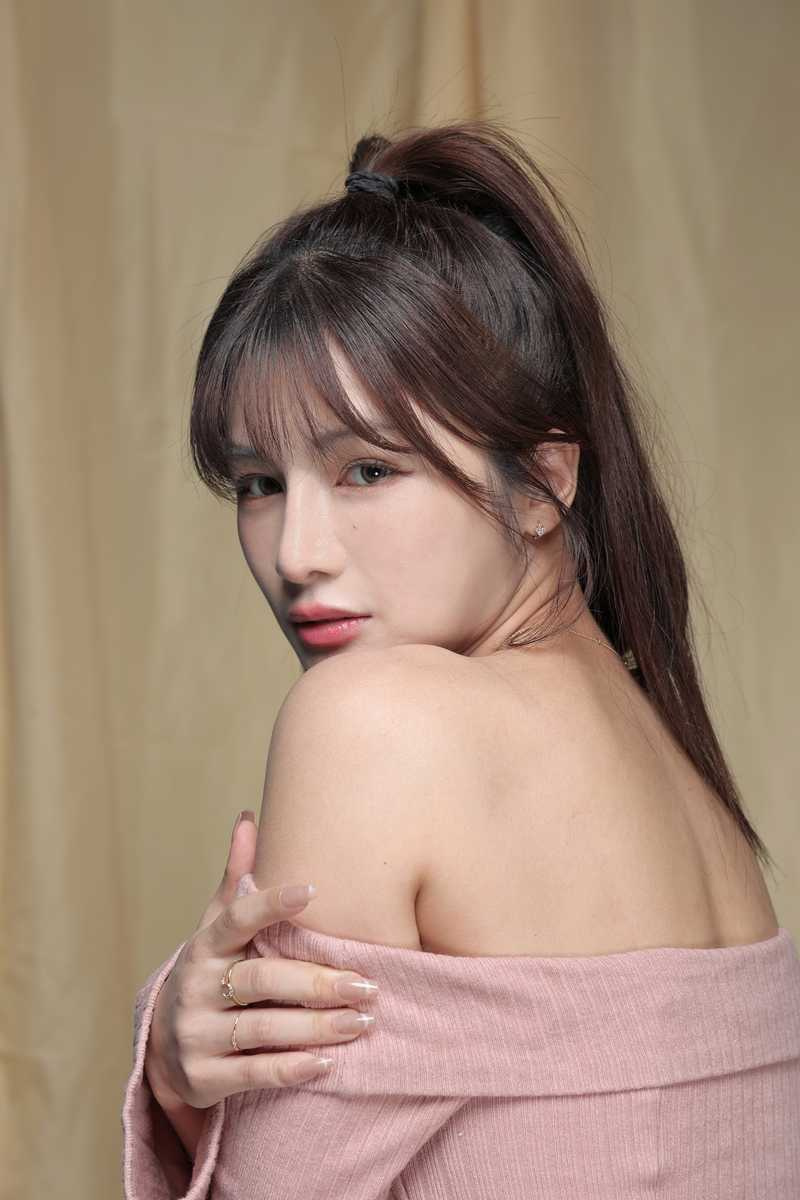 今年再度續約樂天的林岱縈表示對球隊有很深的感情，很希望可以拿總冠軍一起拋彩帶。（圖／林士傑攝）