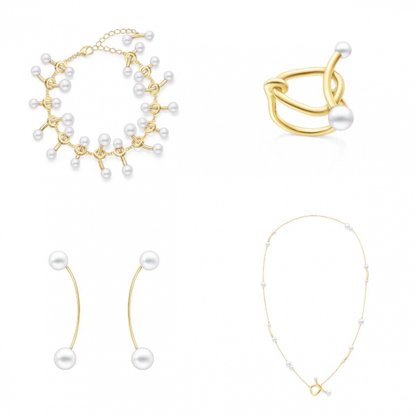 TASAKI AMBIVALENT手鍊、戒指、耳環、項鍊(圖/品牌提供)