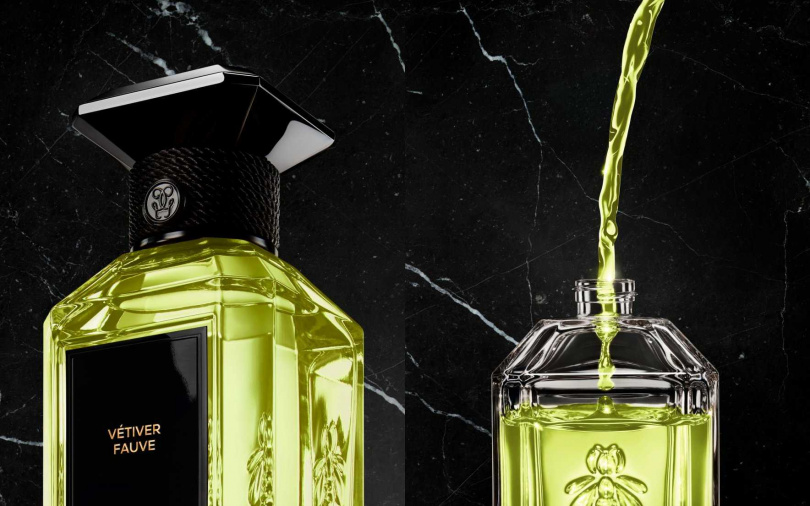 玻璃的光澤和細緻的稜線與香水柔美的綠色交相輝映，進一步凸顯了香水的清 新印象。（圖／品牌提供）