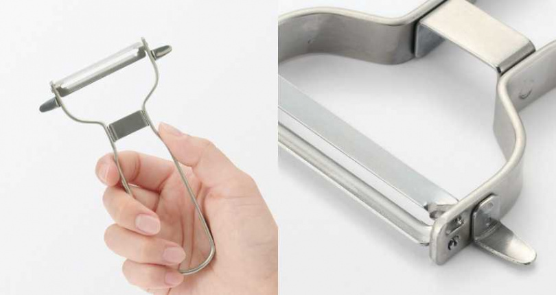 無印良品 不鏽鋼削皮器／269元（圖／取自無印良品官網）