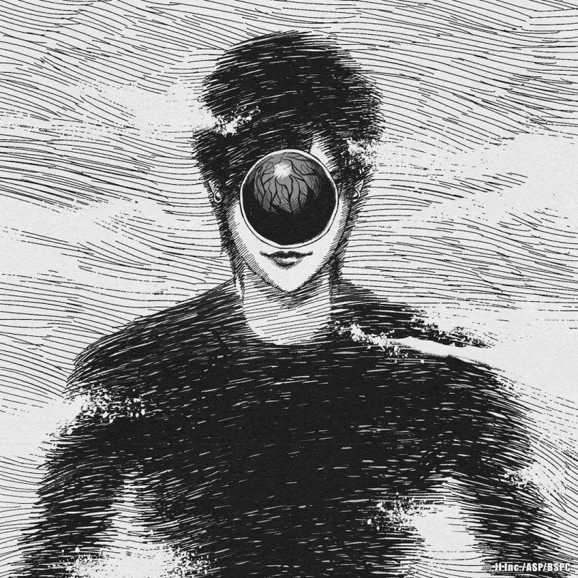 持修新歌單曲封面特別採用伊藤潤二經典作品《至死不渝的愛》中的「十字路口的美少年」。(圖/奇蹟映畫所提供)
