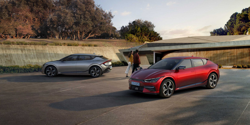 The Kia EV6以嶄新設計結合智能安全科技，為電動車開啟新紀元。