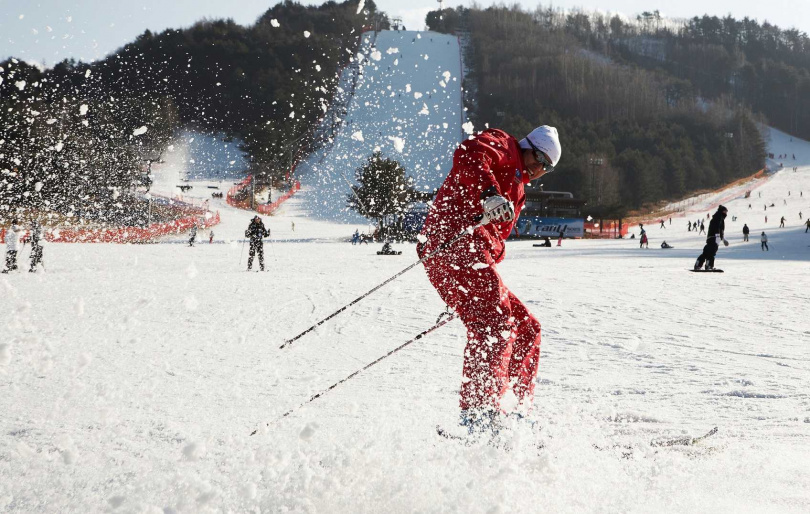 到韓國體驗滑雪的樂趣。