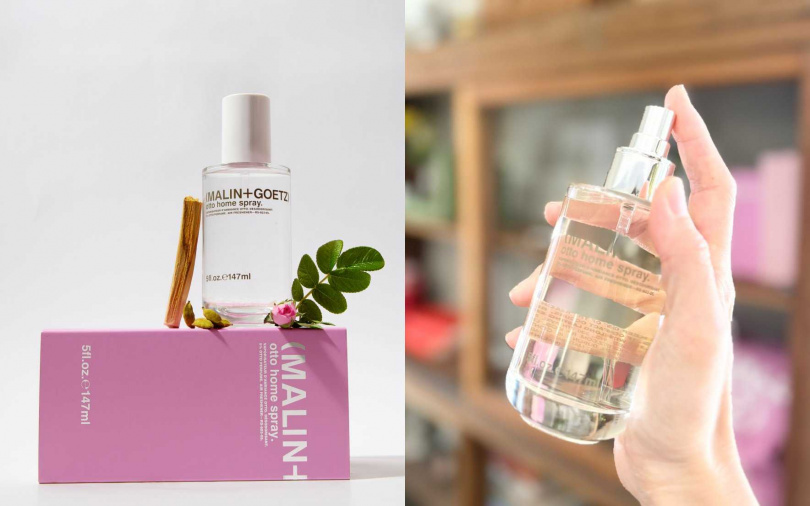 (MALIN+GOETZ)玫瑰香氛空間噴霧147ml/1,900元(圖/吳雅鈴攝、品牌提供)