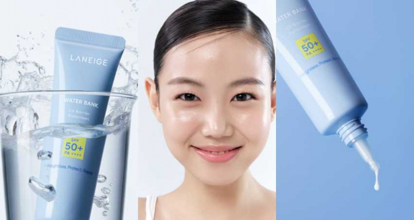 蘭芝 水酷修護保濕輕感防曬露 SPF50+ PA++++ 50ml/850元(圖/品牌提供)