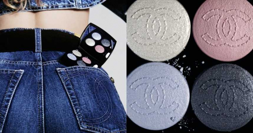 香奈兒訂製丹寧四色眼影（圖／品牌提供）​