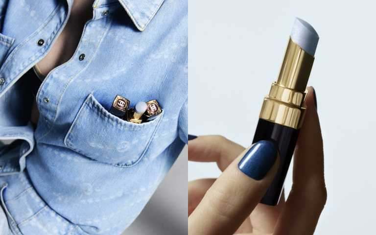 寶寶藍的香奈兒COCO晶亮水唇膏是否太美！（圖／品牌提供）