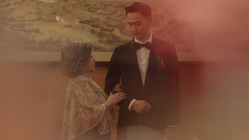 劉冠廷與陳淑芳在《雙囍》中對話的經典場面引起高度討論。（圖／水花電影提供）