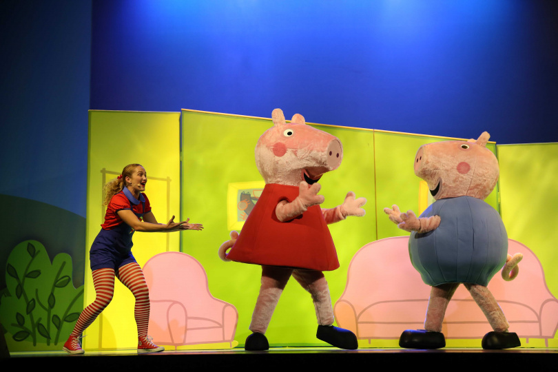 超級動畫巨星「Peppa Pig粉紅豬小妹」將二度來台演出。（圖／寬宏藝術提供）