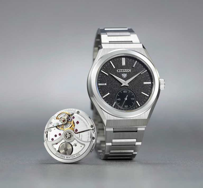 The CITIZEN「0200」機械腕錶，40mm，不鏽鋼錶殼，Cal.0200自動上鍊機芯╱170,000元。（圖╱CITIZEN提供）
