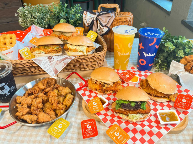 為搶攻美式炸雞餐廳市場，特別獨步全球推出快閃美式炸雞旗艦店，推出6款最強炸雞漢堡！