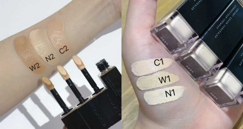 SUQQU 晶采柔滑遮瑕蜜 全新10色／1,900元（圖／廖怡婷 攝）