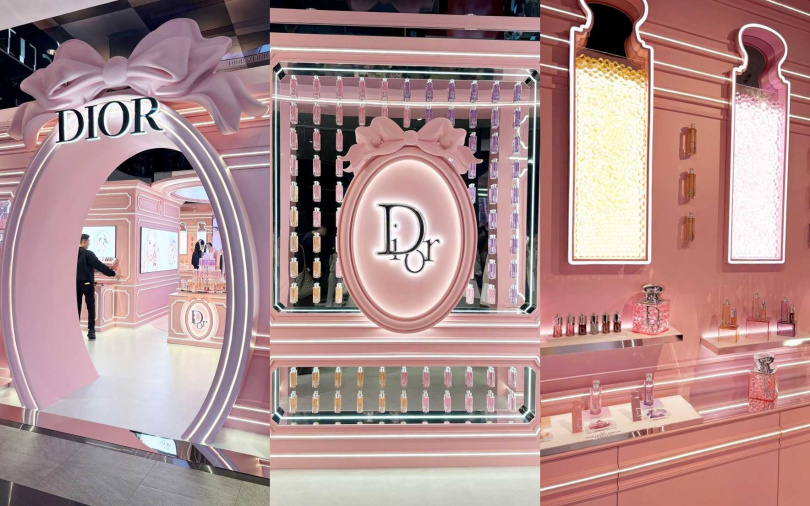 迪奧癮誘糖果快閃店從1/29~2/12只在新光三越A11。（圖／吳雅鈴攝）