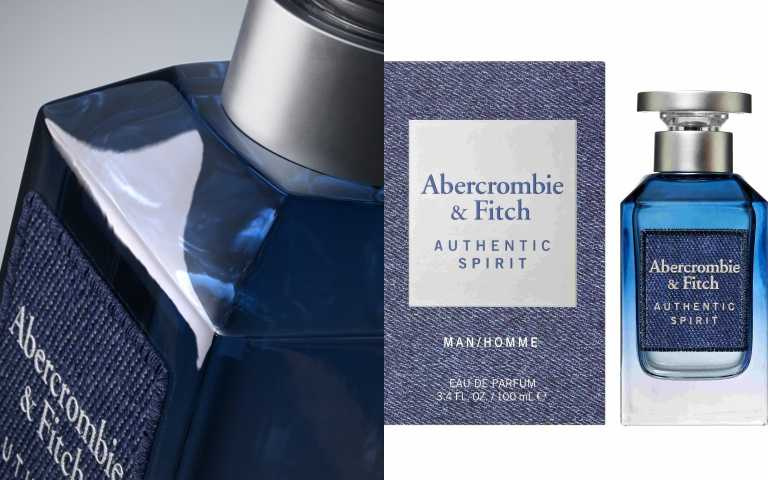 Abercrombie & Fitch AUTHENTIC SPIRIT真我本色男性淡香精 30mL/1,800元、100mL/3,100元。(圖/品牌提供)
